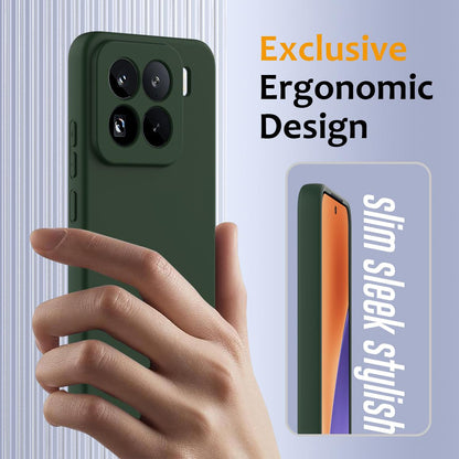 Xiaomi 15 Pro Shockproof Silicone MagSafe Phone Case with Microfibre Lining Magnetic Cover