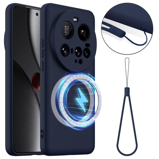 Xiaomi 15 Ultra Shockproof Silicone MagSafe Phone Case with Microfibre Lining Magnetic Cover