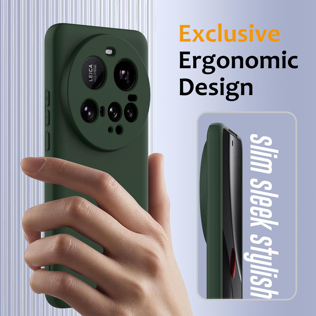 Xiaomi 15 Ultra Shockproof Silicone MagSafe Phone Case with Microfibre Lining Magnetic Cover