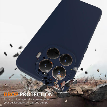 Xiaomi 15T Pro Shockproof Silicone MagSafe Phone Case with Microfibre Lining Magnetic Cover