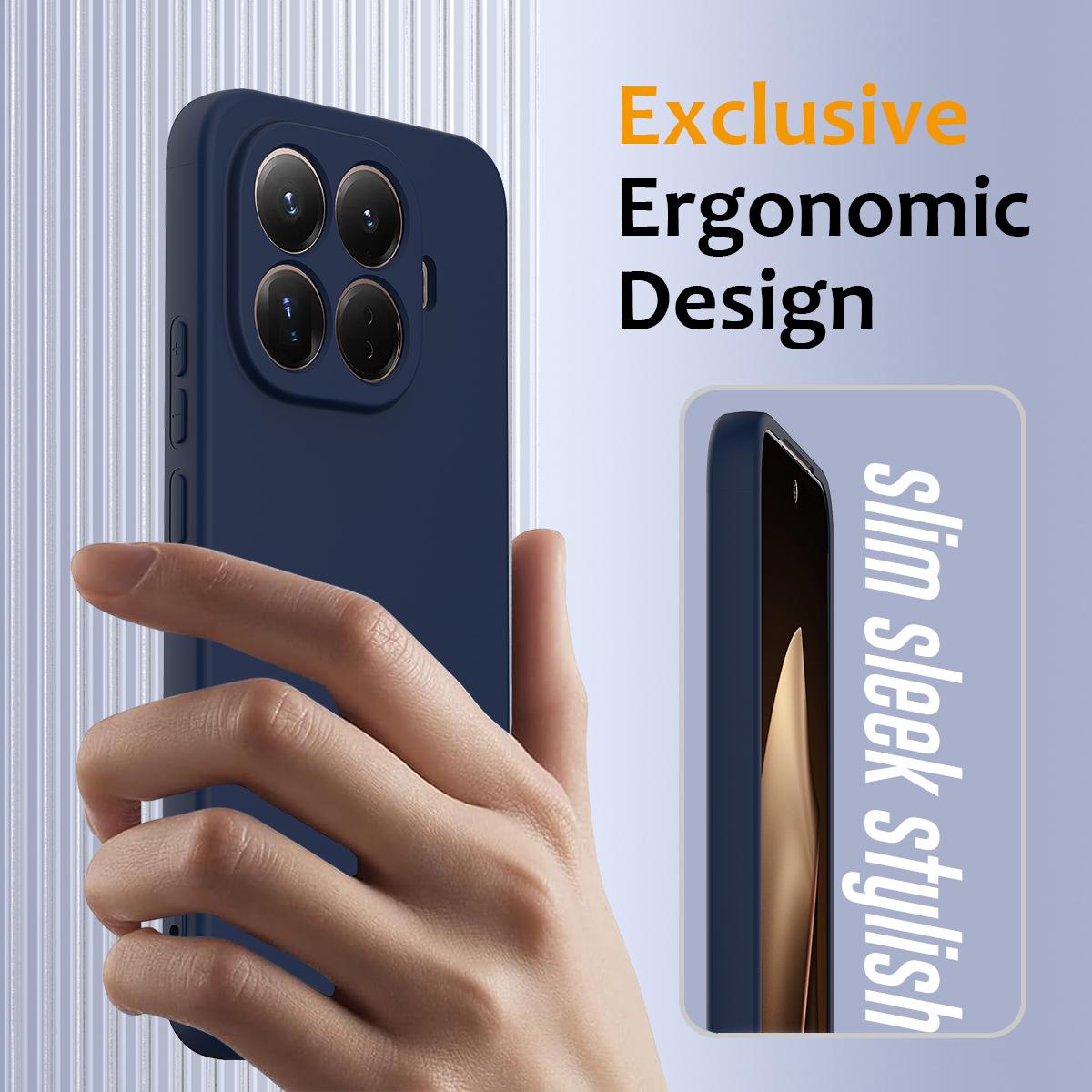 Xiaomi 15T Pro Shockproof Silicone MagSafe Phone Case with Microfibre Lining Magnetic Cover