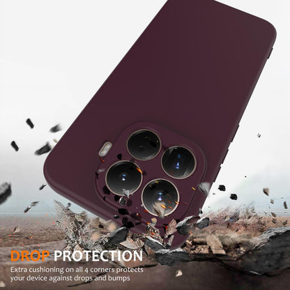 Xiaomi 15T Pro Shockproof Silicone MagSafe Phone Case with Microfibre Lining Magnetic Cover