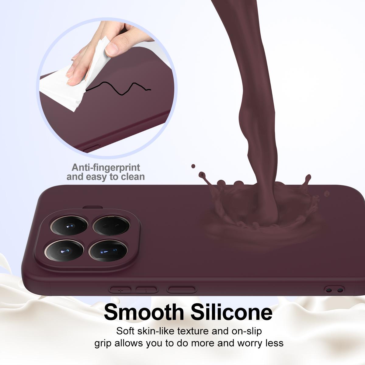 Xiaomi 15T Pro Shockproof Silicone MagSafe Phone Case with Microfibre Lining Magnetic Cover