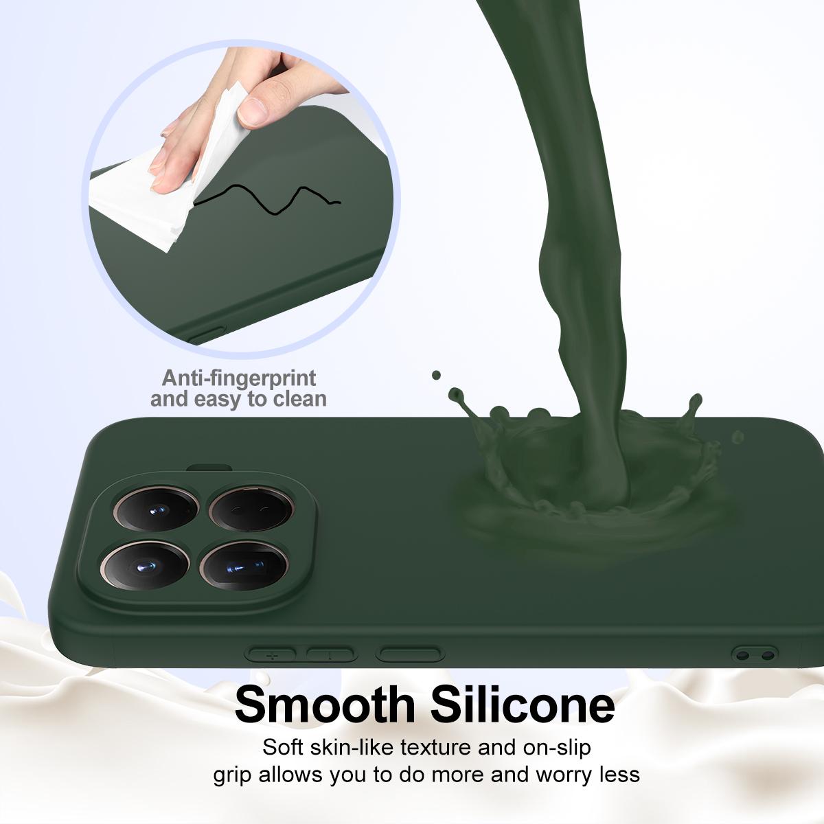 Xiaomi 15T Pro Shockproof Silicone MagSafe Phone Case with Microfibre Lining Magnetic Cover