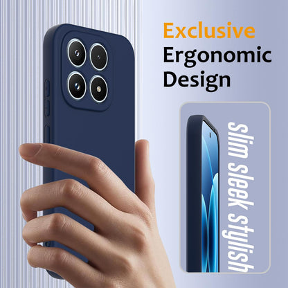 Xiaomi 17 Shockproof Silicone MagSafe Phone Case with Microfibre Lining Magnetic Cover