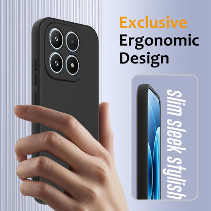 Xiaomi 17 Shockproof Silicone MagSafe Phone Case with Microfibre Lining Magnetic Cover
