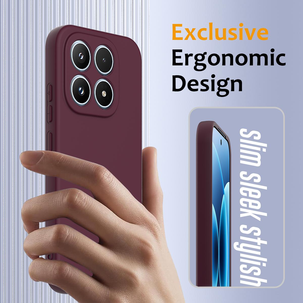 Xiaomi 17 Shockproof Silicone MagSafe Phone Case with Microfibre Lining Magnetic Cover