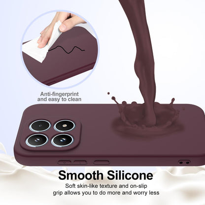 Xiaomi 17 Shockproof Silicone MagSafe Phone Case with Microfibre Lining Magnetic Cover