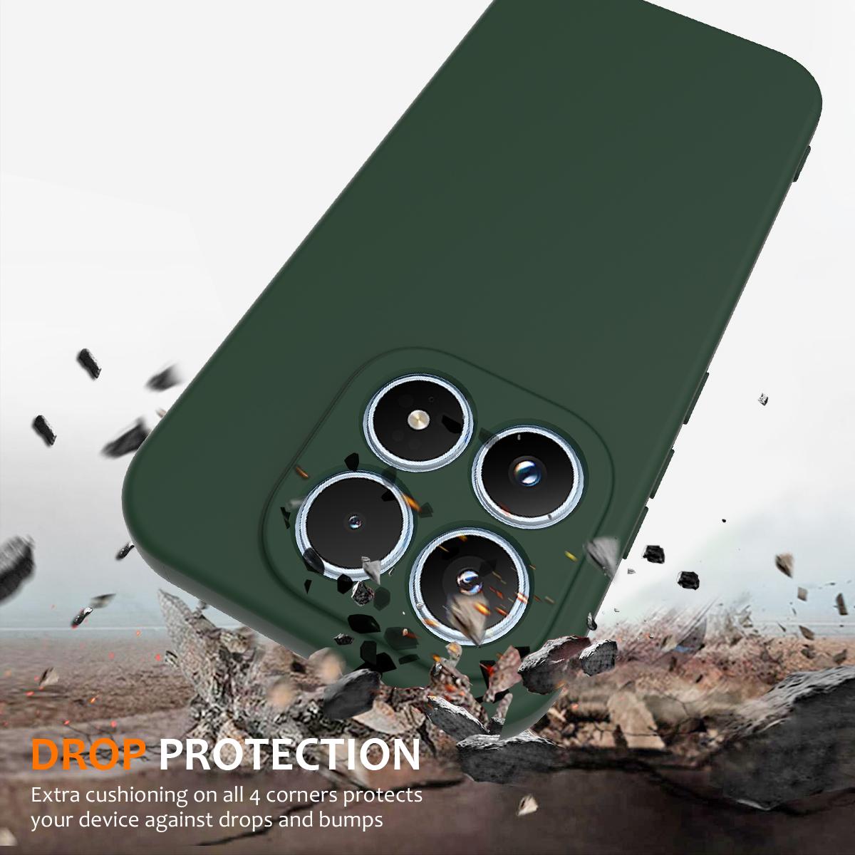 Xiaomi 17 Shockproof Silicone MagSafe Phone Case with Microfibre Lining Magnetic Cover