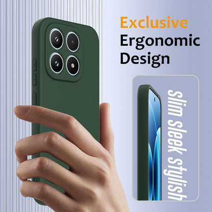 Xiaomi 17 Shockproof Silicone MagSafe Phone Case with Microfibre Lining Magnetic Cover
