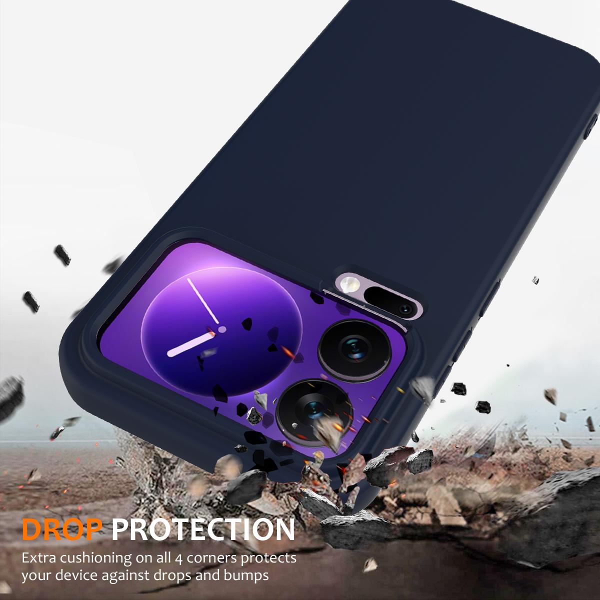 Xiaomi 17 Pro Shockproof Silicone MagSafe Phone Case with Microfibre Lining Magnetic Cover