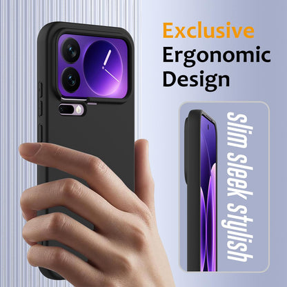 Xiaomi 17 Pro Shockproof Silicone MagSafe Phone Case with Microfibre Lining Magnetic Cover
