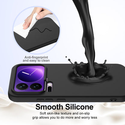 Xiaomi 17 Pro Shockproof Silicone MagSafe Phone Case with Microfibre Lining Magnetic Cover