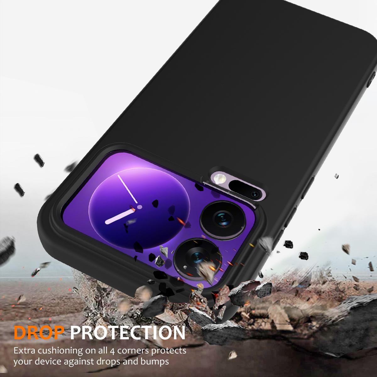 Xiaomi 17 Pro Max Shockproof Silicone MagSafe Phone Case with Microfibre Lining Magnetic Cover