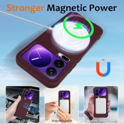 Xiaomi 17 Pro Max Shockproof Silicone MagSafe Phone Case with Microfibre Lining Magnetic Cover