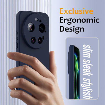 Xiaomi 17 Ultra Shockproof Silicone MagSafe Phone Case with Microfibre Lining Magnetic Cover