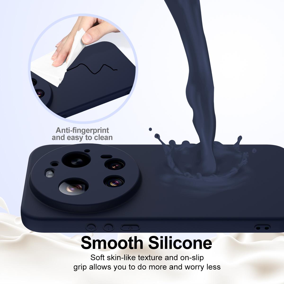 Xiaomi 17 Ultra Shockproof Silicone MagSafe Phone Case with Microfibre Lining Magnetic Cover