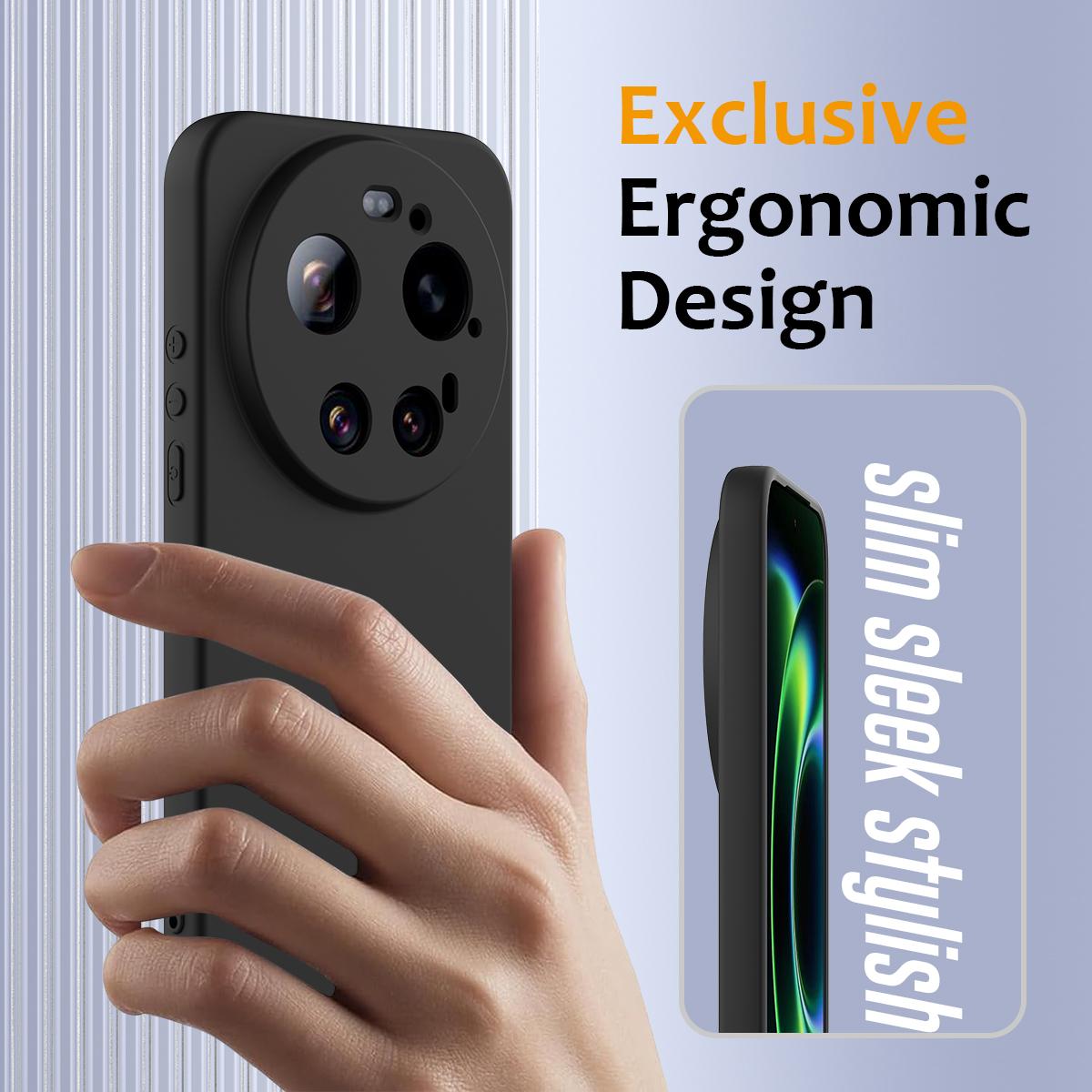 Xiaomi 17 Ultra Shockproof Silicone MagSafe Phone Case with Microfibre Lining Magnetic Cover