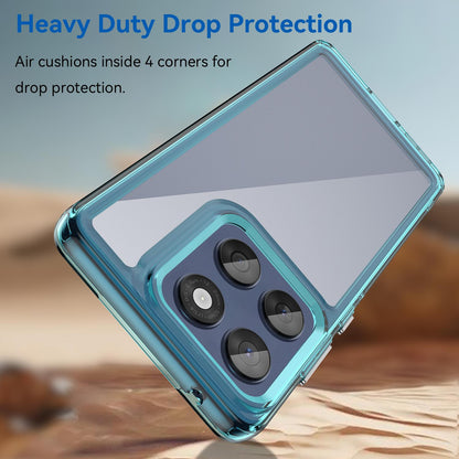 Motorola Edge 60 Fusion Acrylic Hybrid TPU Protective Phone Case, Colourful Series Shockproof Cover