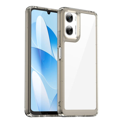 Motorola Moto G06 4G Acrylic Hybrid TPU Protective Phone Case, Colourful Series Shockproof Cover