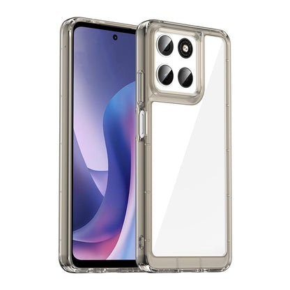 Motorola Moto G57 5G Acrylic Hybrid TPU Protective Phone Case, Colourful Series Shockproof Cover