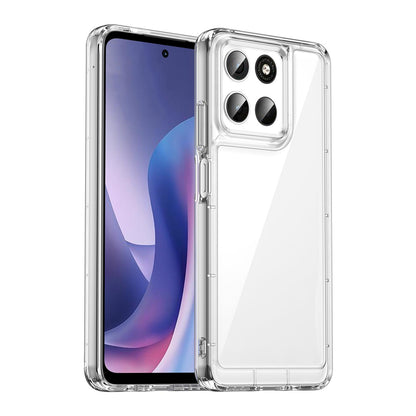 Motorola Moto G57 5G Acrylic Hybrid TPU Protective Phone Case, Colourful Series Shockproof Cover
