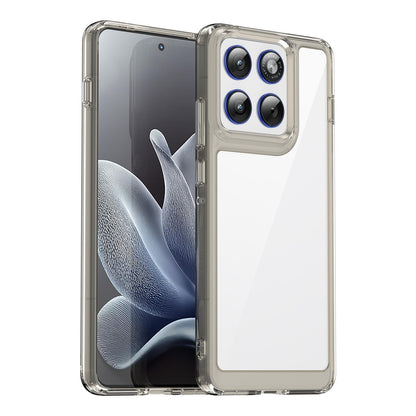 Motorola X70 Air Acrylic Hybrid TPU Protective Phone Case, Colourful Series Shockproof Cover