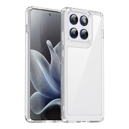 Motorola Edge 70 5G Acrylic Hybrid TPU Protective Phone Case, Colourful Series Shockproof Cover