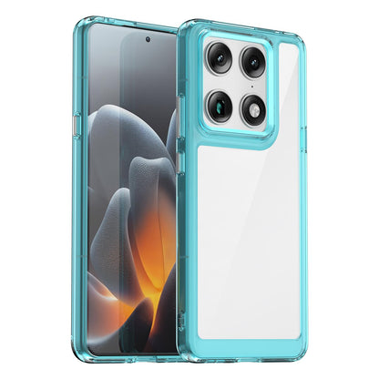 Motorola Signature 5G Acrylic Hybrid TPU Protective Phone Case, Colourful Series Shockproof Cover