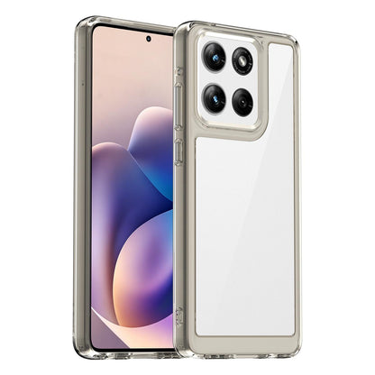 Motorola Moto G Stylus 5G 2025 Acrylic Hybrid TPU Protective Phone Case, Colourful Series Shockproof Cover