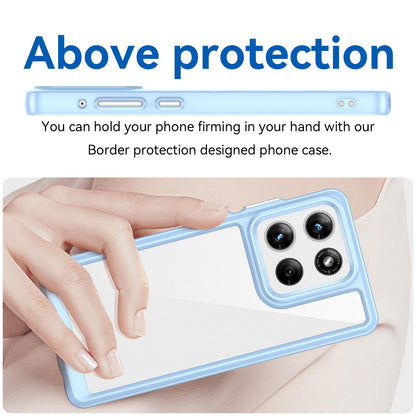 Motorola Moto G Stylus 5G 2026 Acrylic Hybrid TPU Protective Phone Case, Colourful Series Shockproof Cover