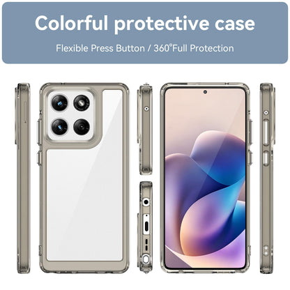 Motorola Moto G Stylus 5G 2026 Acrylic Hybrid TPU Protective Phone Case, Colourful Series Shockproof Cover