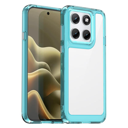 Motorola Edge 5G 2026 Acrylic Hybrid TPU Protective Phone Case, Colourful Series Shockproof Cover