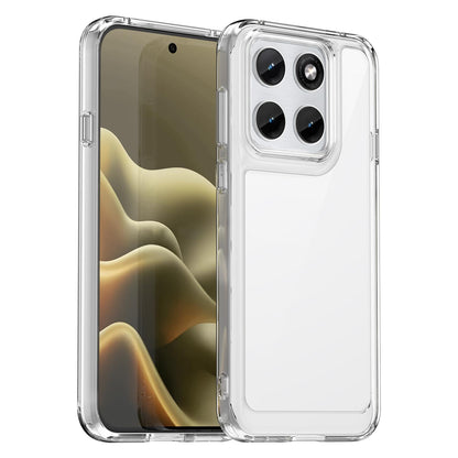 Motorola Edge 5G 2026 Acrylic Hybrid TPU Protective Phone Case, Colourful Series Shockproof Cover