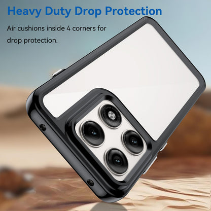 Motorola Edge 70 Pro 5G Acrylic Hybrid TPU Protective Phone Case, Colourful Series Shockproof Cover