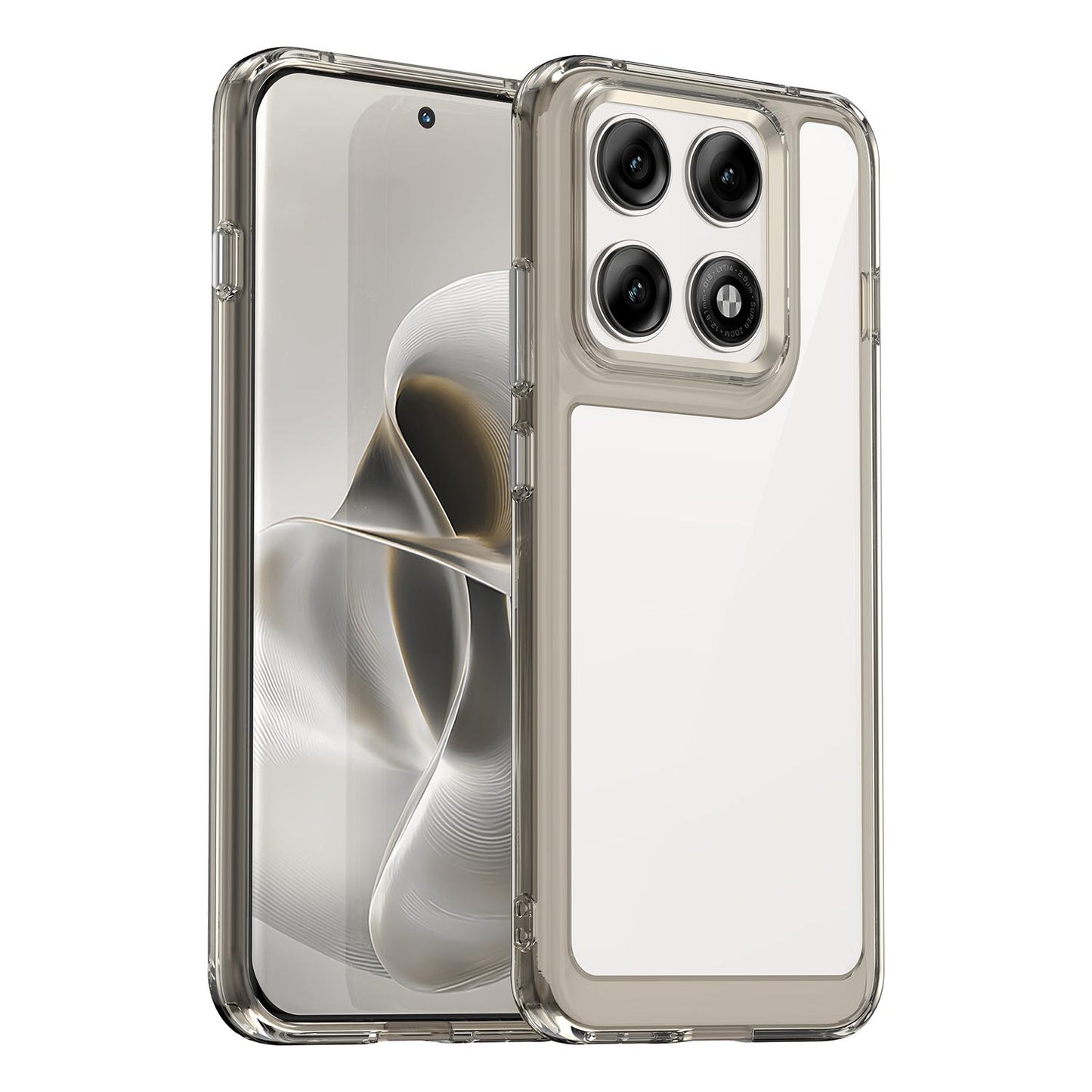 Motorola Edge 70 Pro 5G Acrylic Hybrid TPU Protective Phone Case, Colourful Series Shockproof Cover