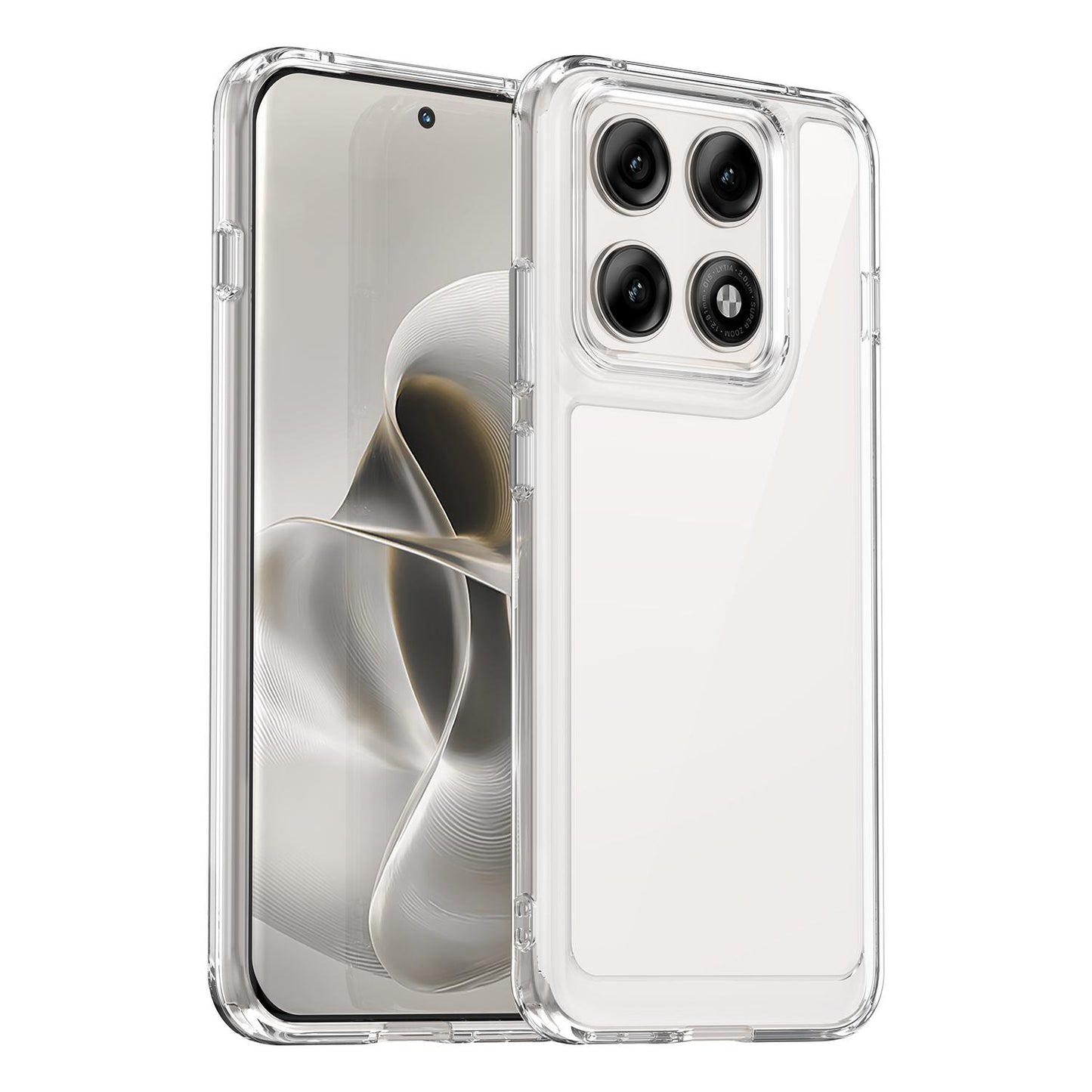 Motorola Edge 70 Pro 5G Acrylic Hybrid TPU Protective Phone Case, Colourful Series Shockproof Cover