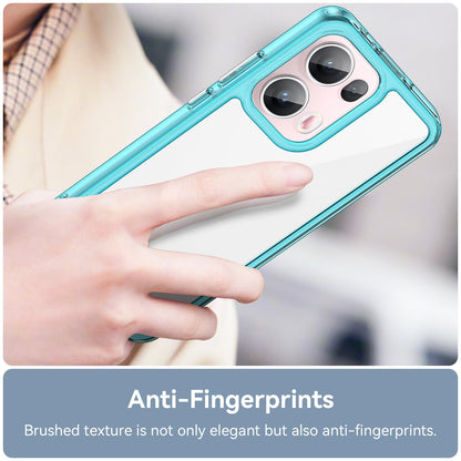 OPPO Reno13 Pro Acrylic Hybrid TPU Protective Phone Case, Colourful Series Shockproof Cover