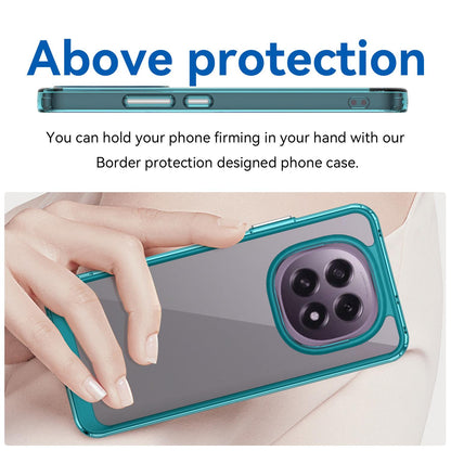OPPO F29 5G Acrylic Hybrid TPU Protective Phone Case, Colourful Series Shockproof Cover