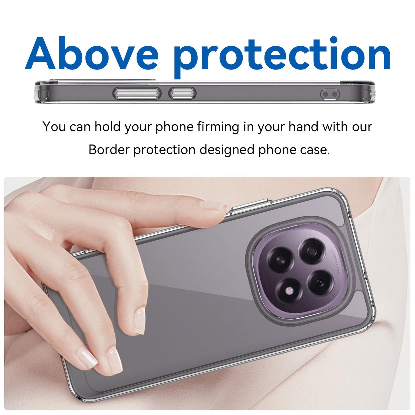 OPPO F29 5G Acrylic Hybrid TPU Protective Phone Case, Colourful Series Shockproof Cover