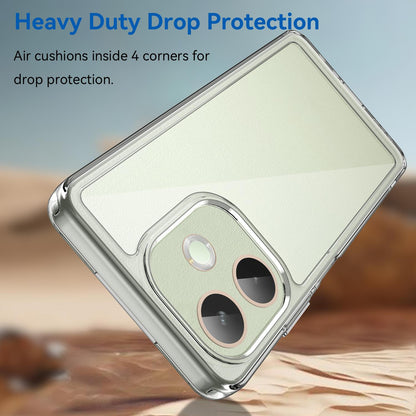 OPPO A5 Pro 5G Acrylic Hybrid TPU Protective Phone Case, Colourful Series Shockproof Cover