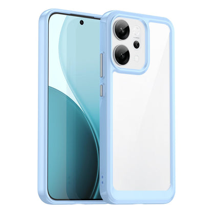 OPPO Reno14 Acrylic Hybrid TPU Protective Phone Case, Colourful Series Shockproof Cover
