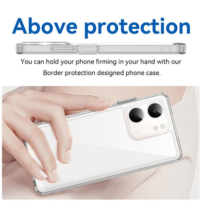 OPPO A5x 4G Acrylic Hybrid TPU Protective Phone Case, Colourful Series Shockproof Cover