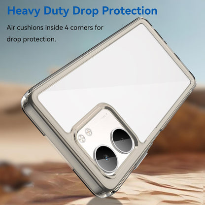 OPPO A5x 5G Acrylic Hybrid TPU Protective Phone Case, Colourful Series Shockproof Cover