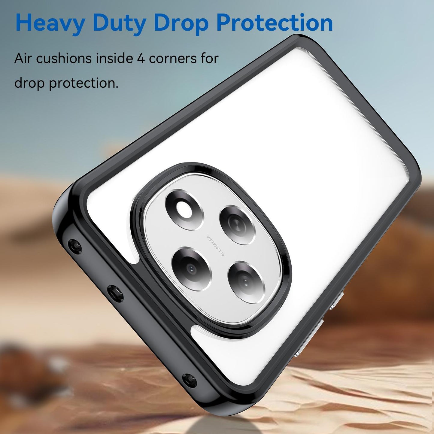 OPPO F31 Pro 5G Acrylic Hybrid TPU Protective Phone Case, Colourful Series Shockproof Cover