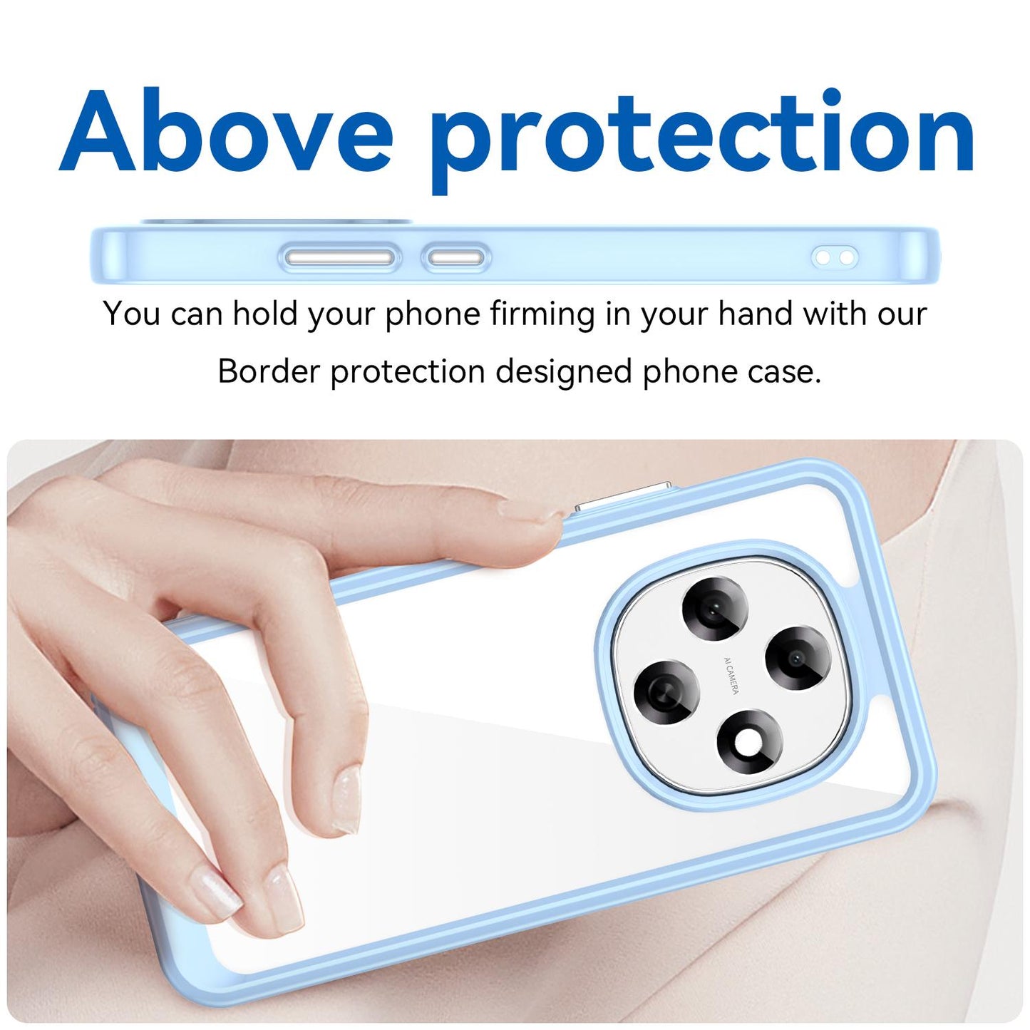 OPPO F31 Pro 5G Acrylic Hybrid TPU Protective Phone Case, Colourful Series Shockproof Cover