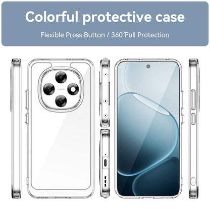 OPPO F31 Pro 5G Acrylic Hybrid TPU Protective Phone Case, Colourful Series Shockproof Cover