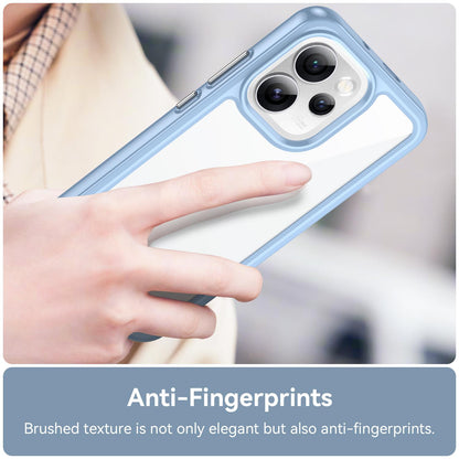 OPPO Reno15 Pro Mini 5G Acrylic Hybrid TPU Protective Phone Case, Colourful Series Shockproof Cover
