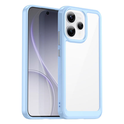 OPPO Reno 15C 5G Acrylic Hybrid TPU Protective Phone Case, Colourful Series Shockproof Cover