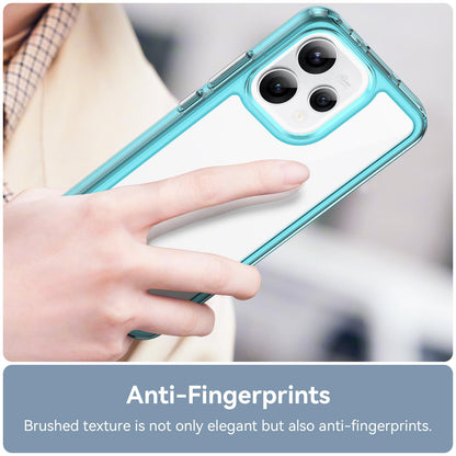 OPPO Reno 15C 5G Acrylic Hybrid TPU Protective Phone Case, Colourful Series Shockproof Cover